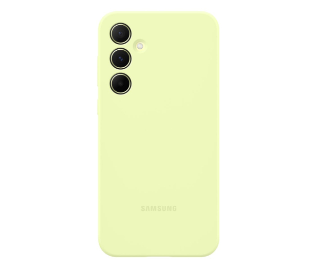 Samsung  Silicone Case do Galaxy A55 limonkowe - 1229568 - zdjęcie 4